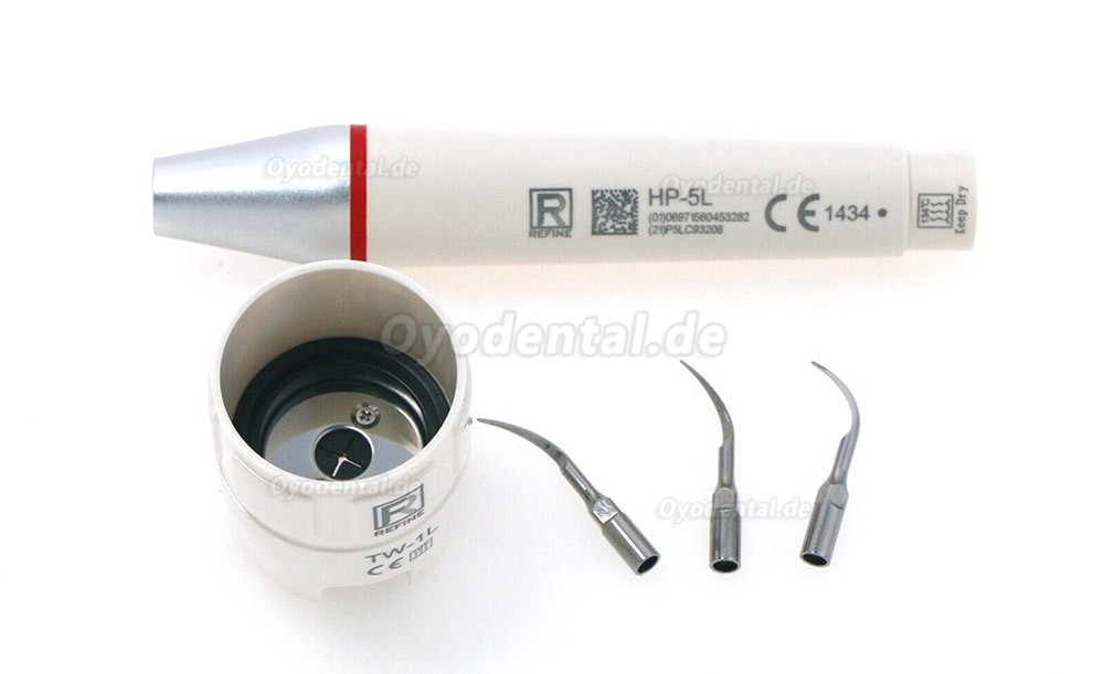 HP-5L Dental LED Ultraschall Scaler Handst&uuml;ck Set kompatibel mit EMS PIEZON LED MAXPIEZO